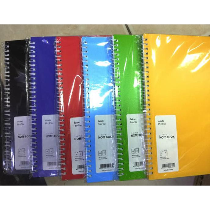 

Notebook B5 / Ring Agenda / Buku catatan / Memo Diary daiichi B5 Kode 259