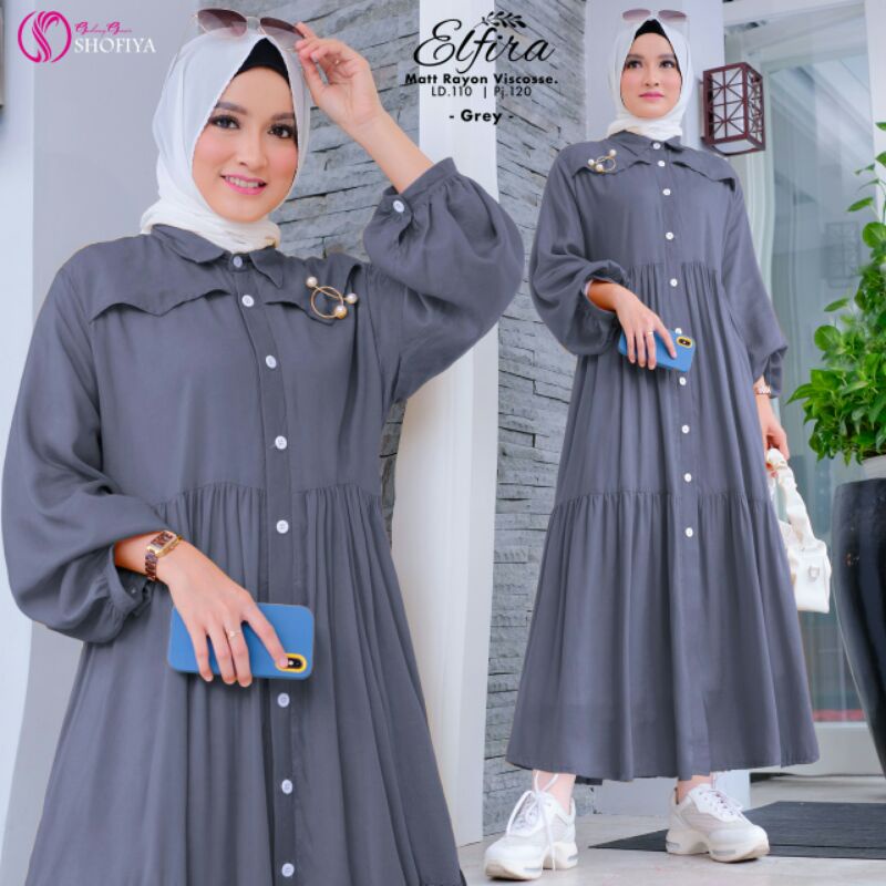 ELFIRA Midi Dress Ori by Shofiya