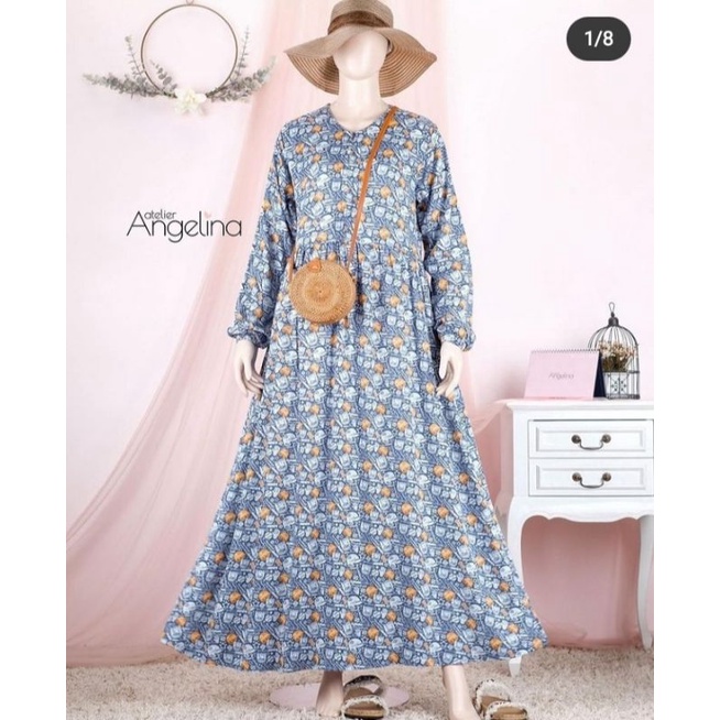 DEFECT SARAH DRESS BASEBALL ATELIER ANGELINA