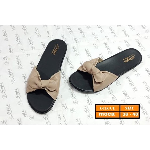 Sendal Wanita Kulit Original Kerajinan Kulit Garut