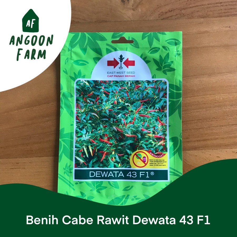 Benih Cabai Dewata 43 F1 Cabe Rawit Cap Panah Merah 350 butir
