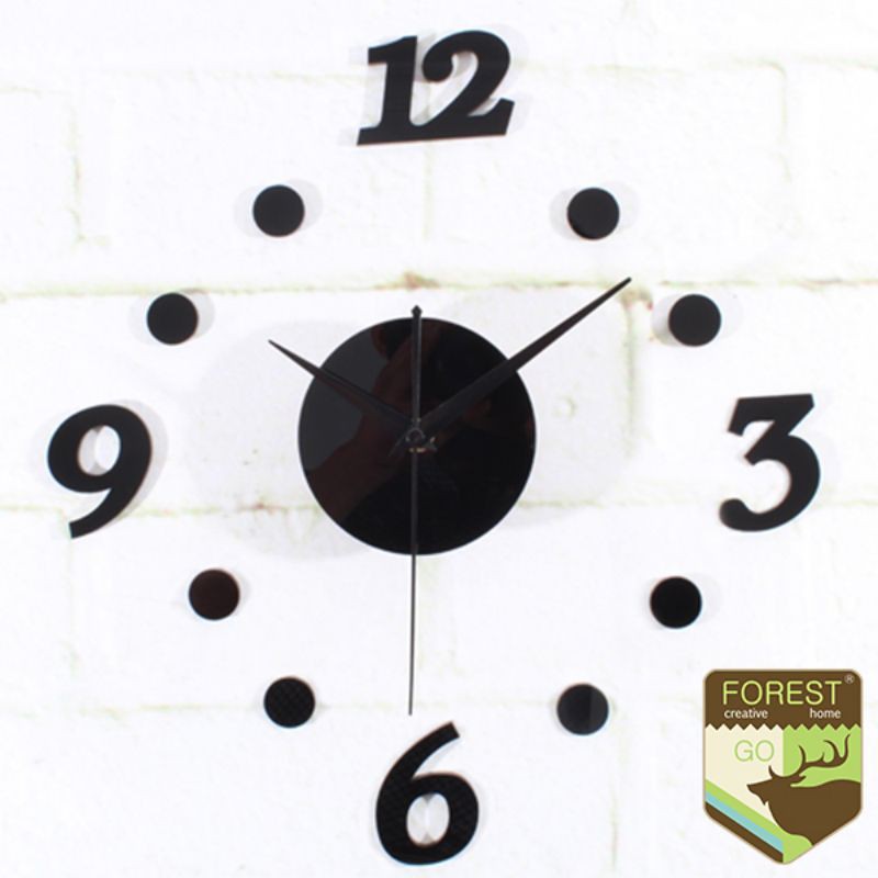 Jam Dinding Besar 80-130 CM &amp; 30-50 CM Giant Wall Clock DIY Quartz Creative Design