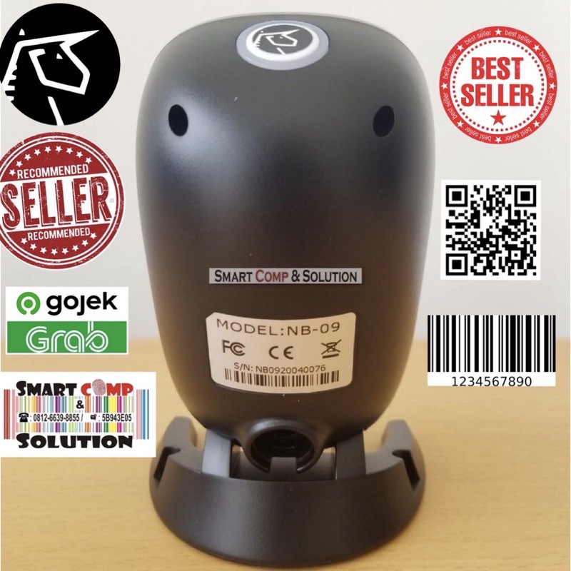 Scanner Barcode Omni Unicorn NB09 2D Efaktur - Mirip Panda PRJ-666 QR