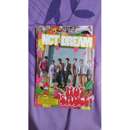 SHARING NCT DREAM HOT SAUCE POSTCARD