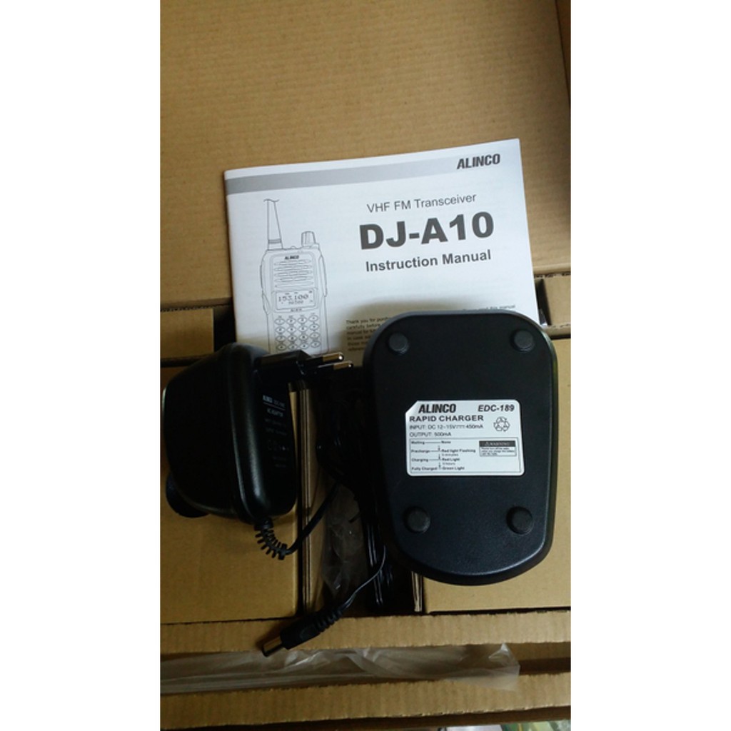 Carger Radio Ht Alinco Dj A 10 Dj W 10   Edc 189 Bagus