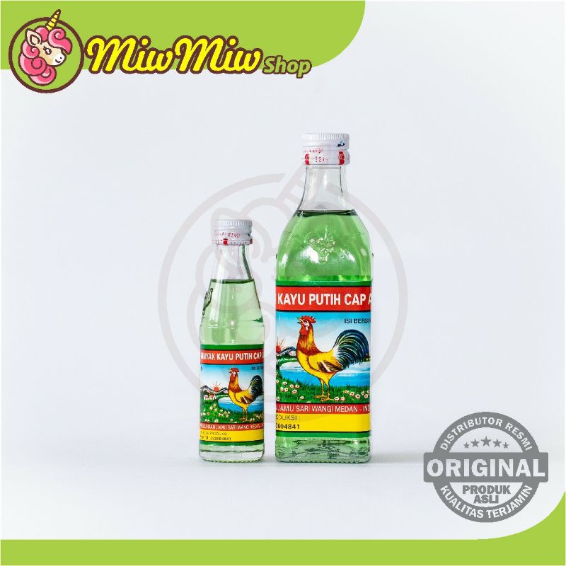 CAP AYAM Minyak Kayu Putih - Botol Kaca 25 ml/ 40 ml/ 150 ml
