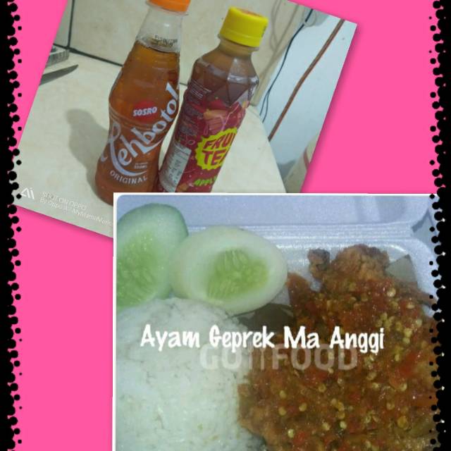 

Paket Ayam Geprek & Minuman