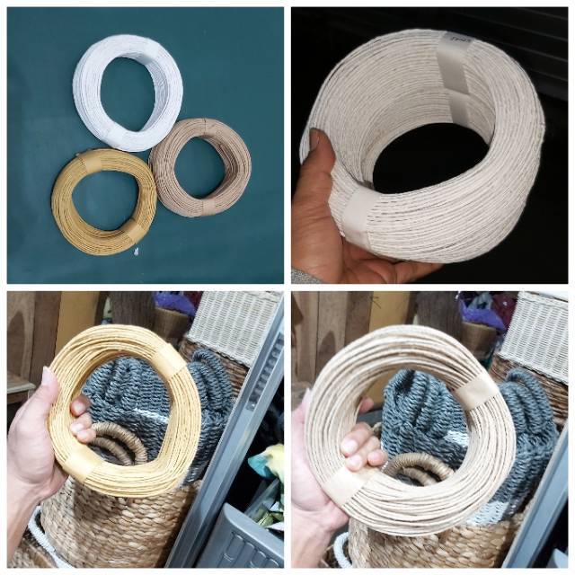 

Tali kertas samson gantungan goodie bag papper bag hangtag 100m