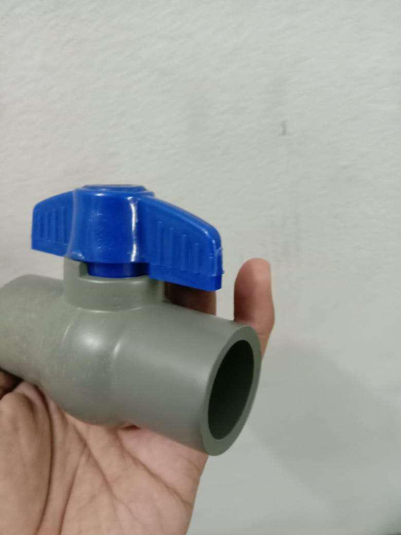 Ball Valve Pvc 3/4 Inch / Penyambung Parallon Stop Aliran Air / Pengatur Aliran Air