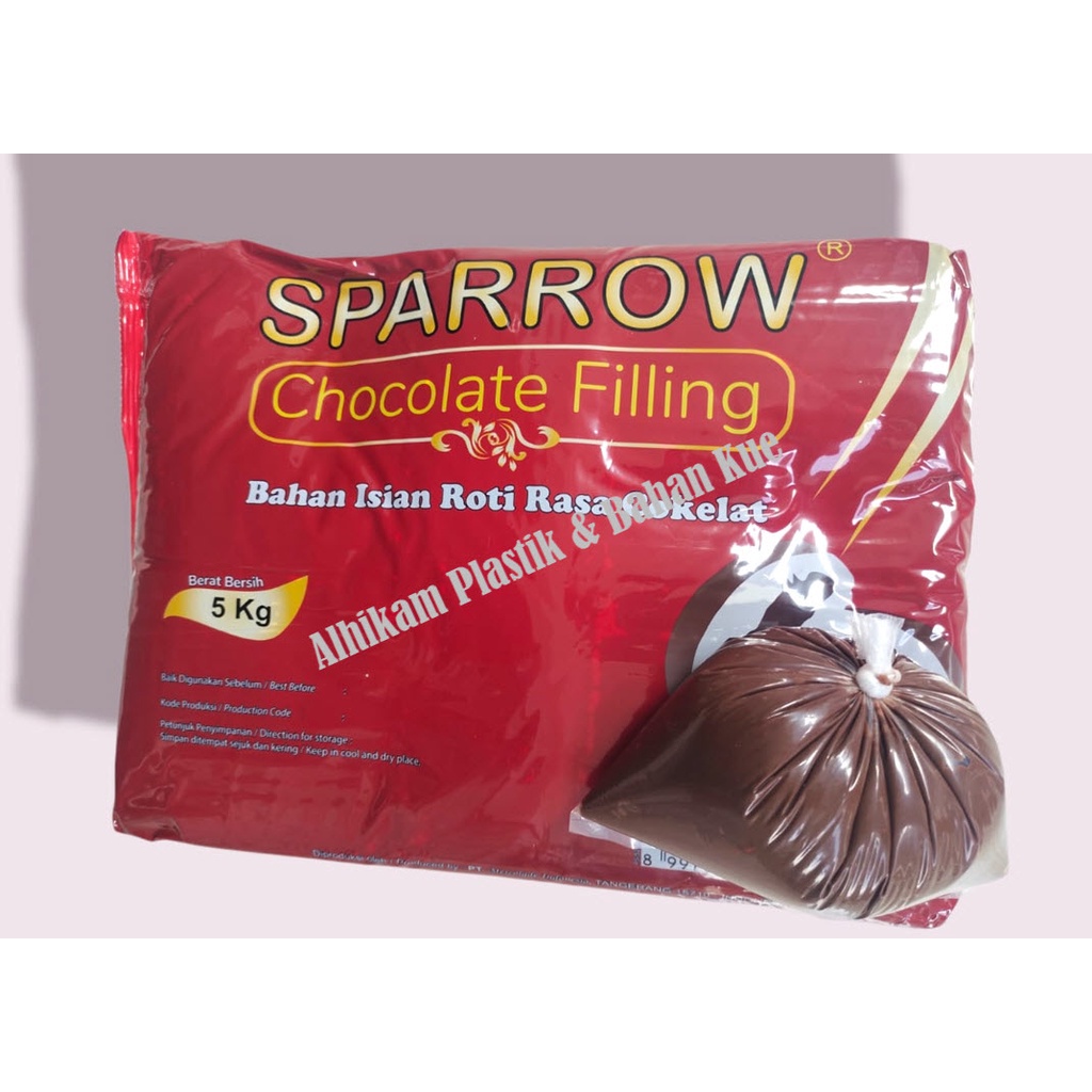 

Selai Coklat Filling Sparrow Repack 250gr