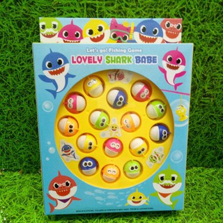 READY STOCK!! Mainan Anak Pancingan Baby Fishing Game Babe Lovely Shark (Random Color)