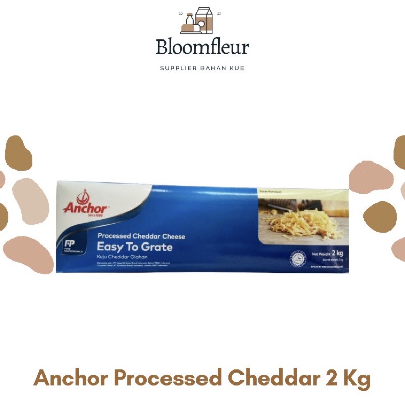 

Anchor Processed Cheddar Cheese 2 Kg