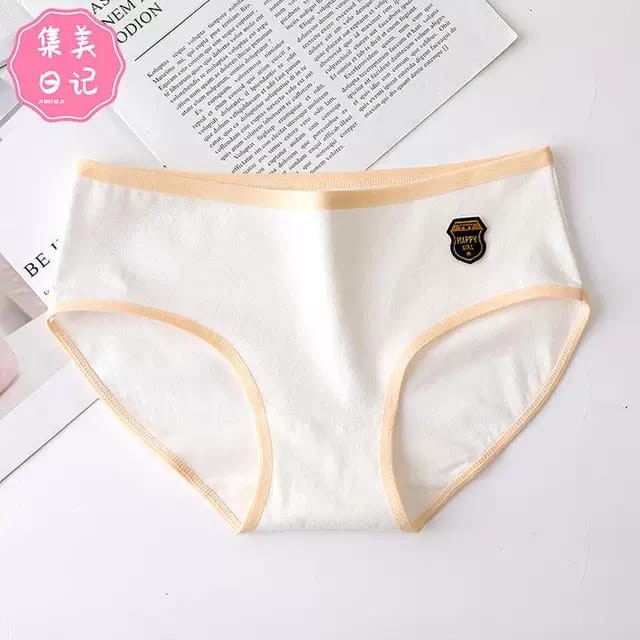 Smile Celana Dalam Wanita Premium High Quality CD Push Up 2029-WHITE