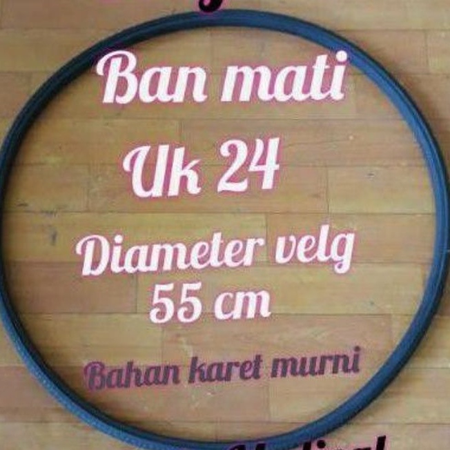 ban mati kursi roda ukuran 24