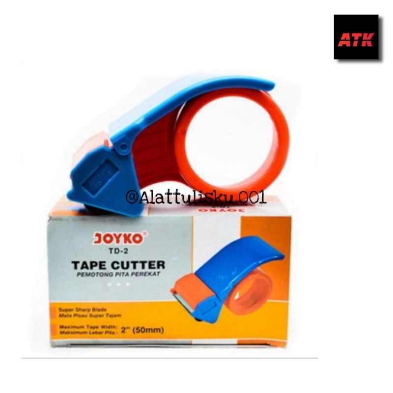 

TAPE DISPENSER JOYKO TD-2 PEGANGAN PLASTIK