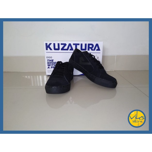 Sepatu Sneakers Pria Cowok Tali Style Casual Unisex Distro Kuzatura Suede Lokal Premium Elegan