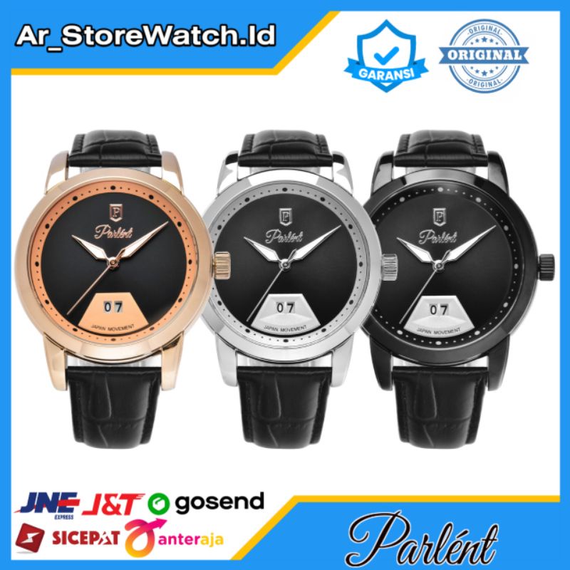 Jam Tangan Pria Parlent Dexter New Original, Garansi Resmi Parlent