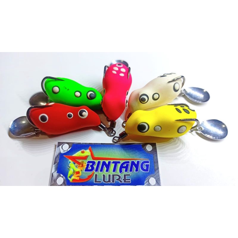 Soft frog bintang lure 5cm