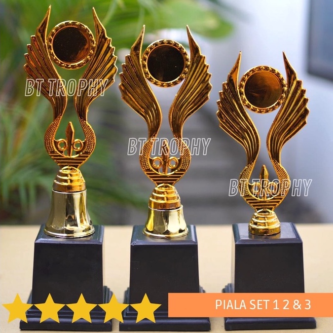 Piala set Murah B-77 (Berisi 3 Piala) piala murah set sealer baru