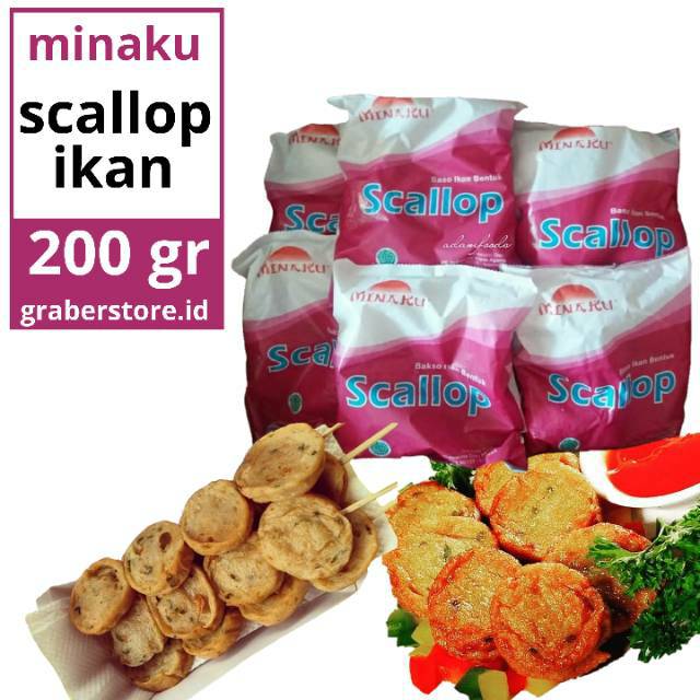 

Minaku Scallop ikan 200GR