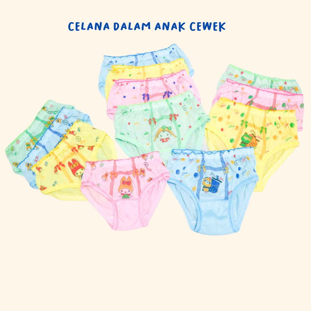 BabynKids - CD anak perempuan - underwear anak cewek - cd anak murah