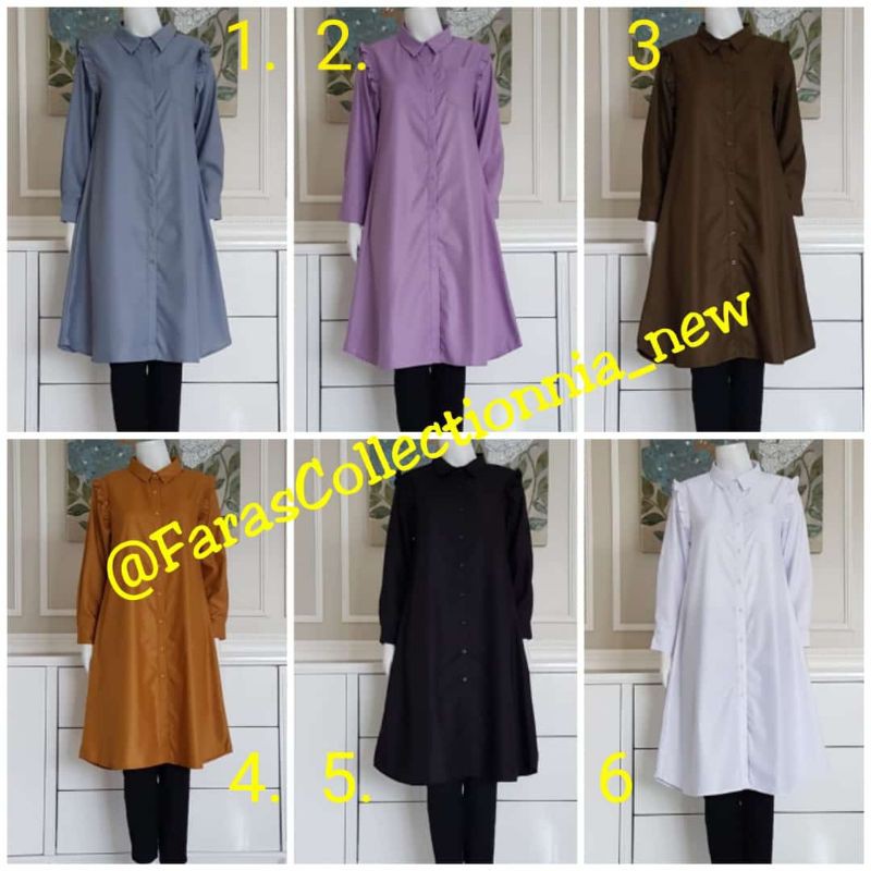 Kemeja tunik katun ima tuyobo ori by edness kayla