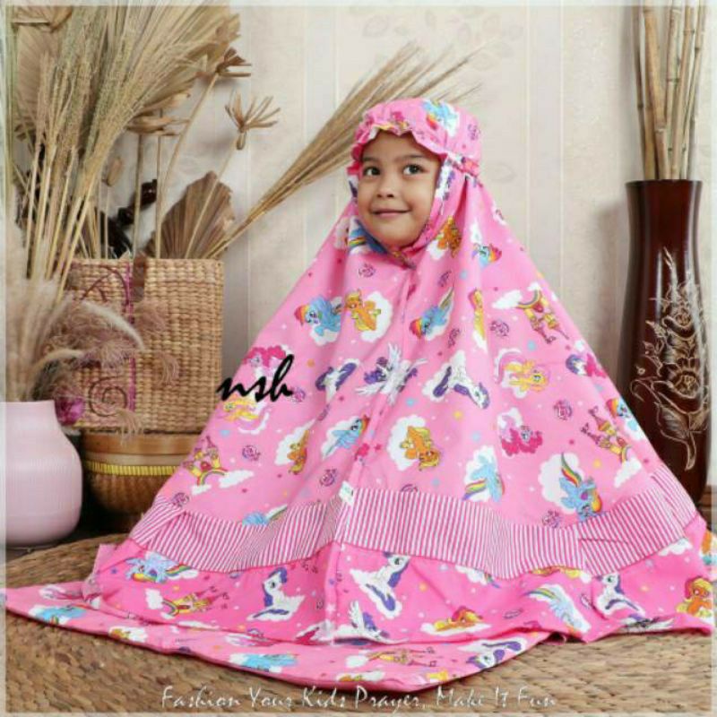 MUKENA ANAK MUKENA ANAK PEREMPUAN LOL LITTLE PONY HELLO KITTY FREE TAS SAJADAH USIA 1-10 TAHUN MUKENA ANAK KARAKTER