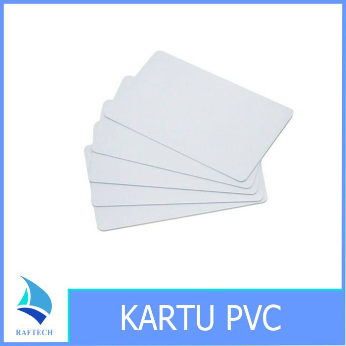 Kartu PVC Blank ID Card Kartu Nama PVC Putih