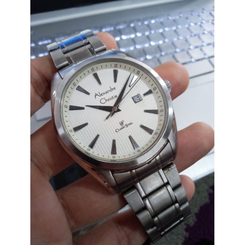 Jam Tangan Pria Alexandre Christie AC 8349MD Classic Original Second Preloved PL