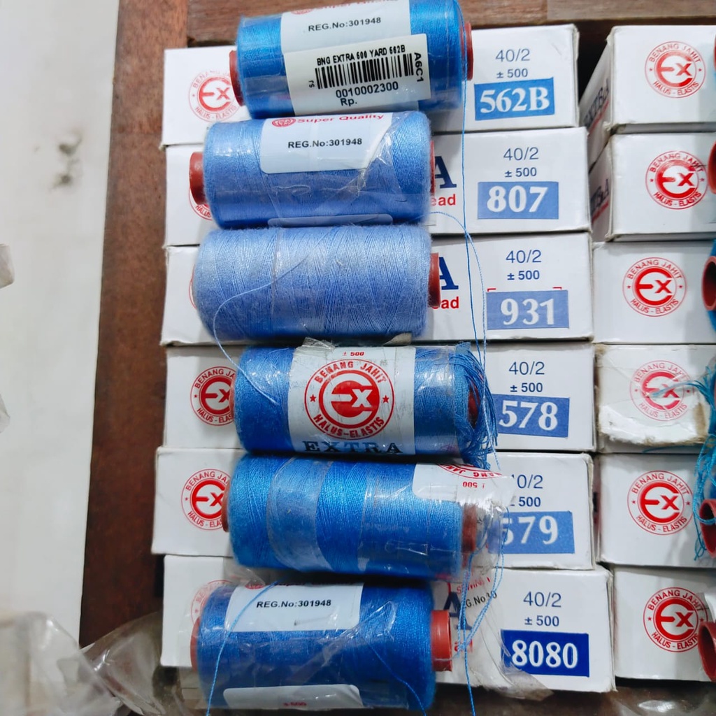 Benang Extra 500/Benang/thread/benang jahit/Benang/Alat jahit