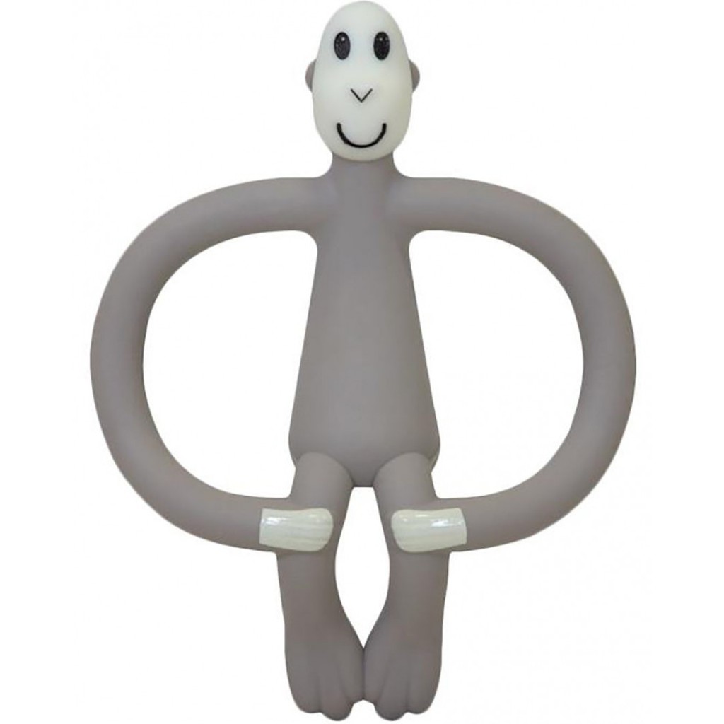 Matchstick Monkey Grey Teether - Gigitan Bayi MM-T-001