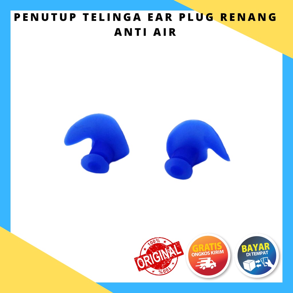 Penutup Telinga Ear Plug Renang Anti Air - 00NT