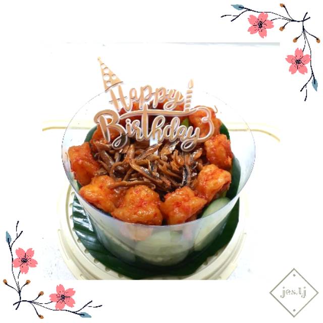 

Birthday Cake (nasi uduk)