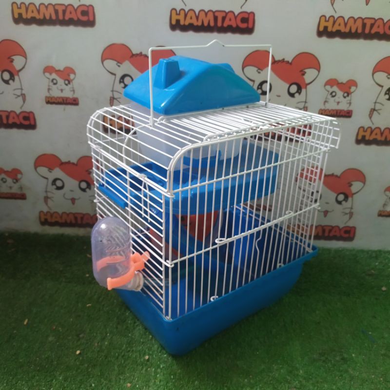 KANDANG HAMSTER 2 TINGKAT SWEET HAMSTER