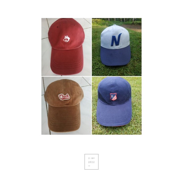 Topi second branded borongan