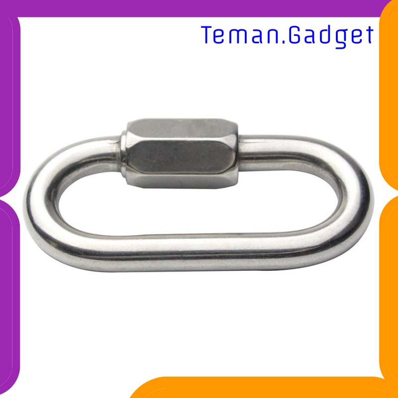 TG-ID064 XINDA KARABINER SAFETY LOCK STAINLESS STEEL - XD-8619