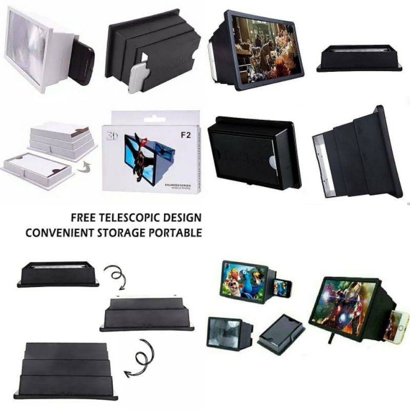 Kaca pembesar layar / enlarged screen