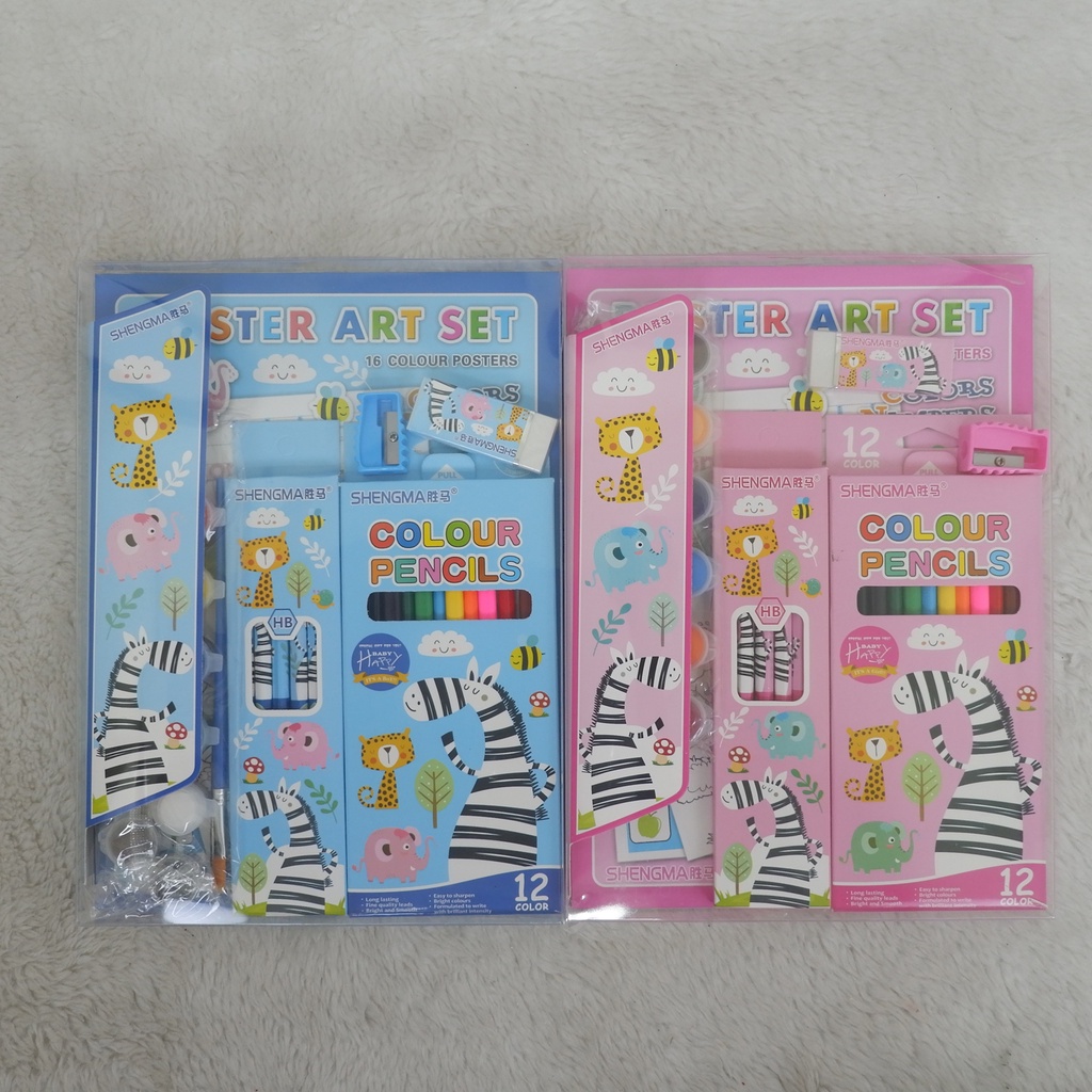 

STATIONERY SET #41174 Set Alat Tulis Anak Karakter Fancy Gambar Lucu