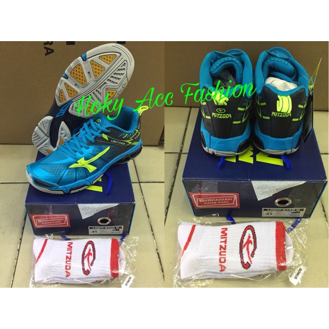Sepatu voli / Volly Mitzuda Light Star III Blue Original