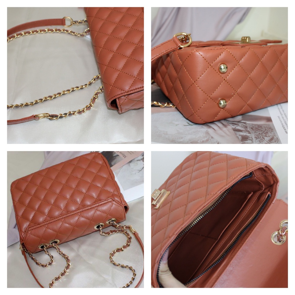 Tas Selempang Wanita Korea Tas Bahu Hand Bag TFN8003