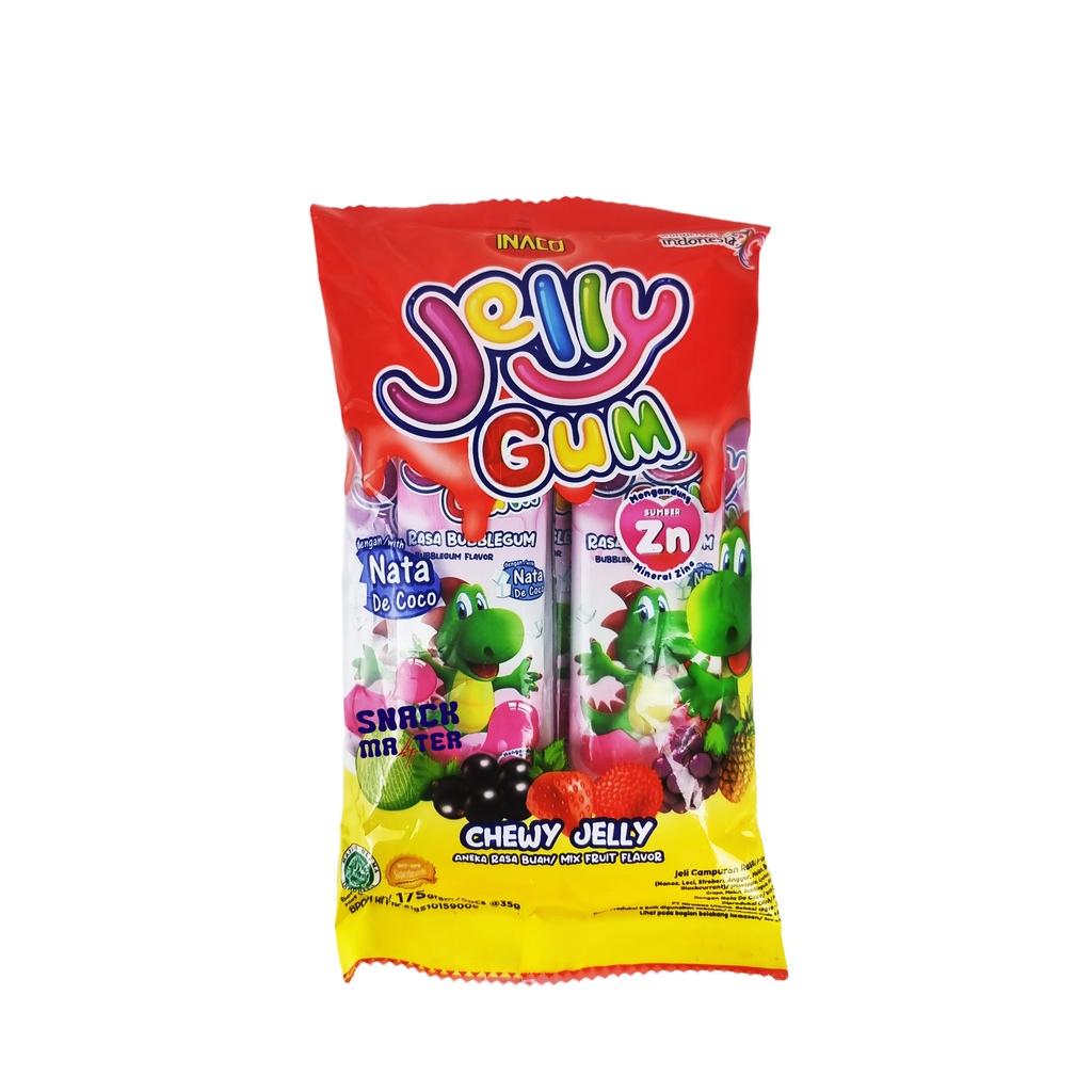 

Inaco Jelly Gum Nata De Coco - Netto 175gr ( 5pcs x 35gr)