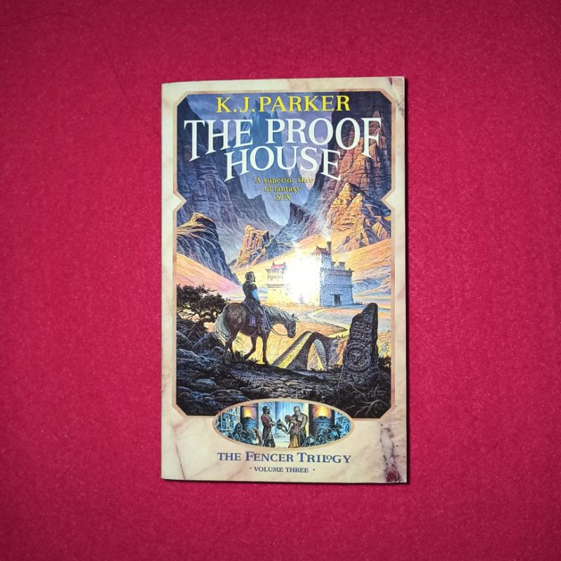 novel bahasa Inggris j k Parker the proof house buku ke tiga