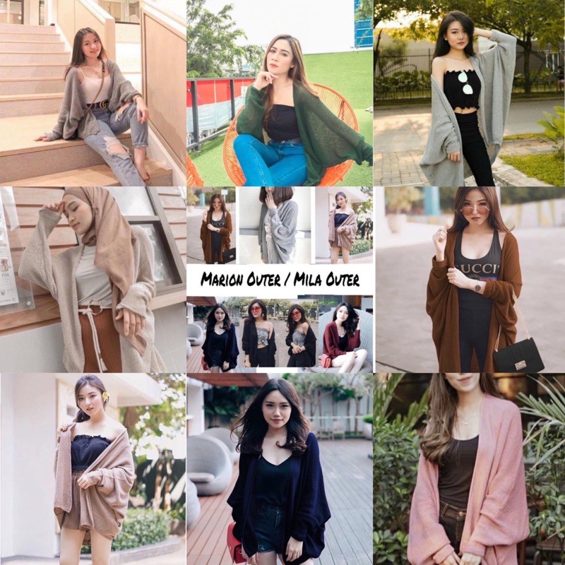 GFS MARION MILA BATWING CARDI OUTER