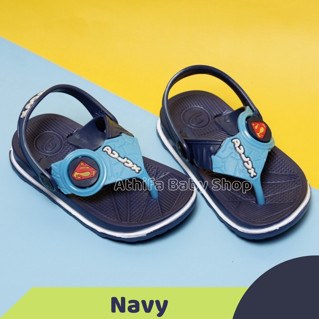 Sepatu Sandal Anak Laki Karakter Superman Usia 6 7 8 9 10 11 Bulan 1 2 3 Tahun Size 20 21 22 23 24 25 Sendal Gunung Karet Balita Bayi Lelaki Cewek Cowok Spatu Sandal Baby Prewalker Karet Phylon Ringan Cowok Karet -dulux 293e-