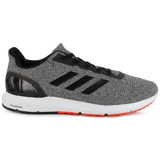 SEPATU ADIDAS SPORT RUNNING CLOUDFOAM COSMIC GREY ORANGE ORIGINAL