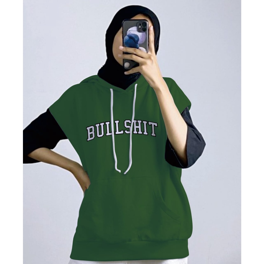 ROMPI HOODIE BULLSH// ROMPI HOODIE UNISEX TEBAL KEKINIAN TERBARU