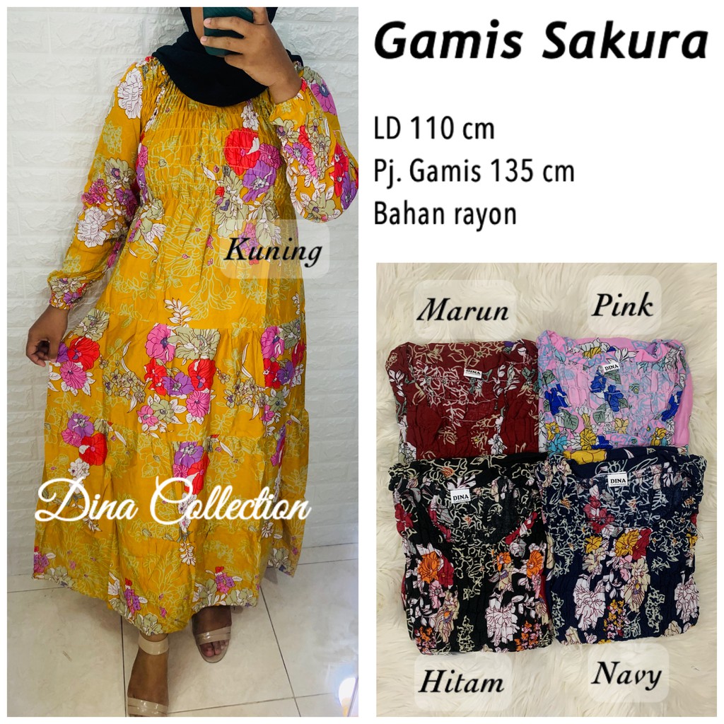 Gamis Sakura #Gamisbali