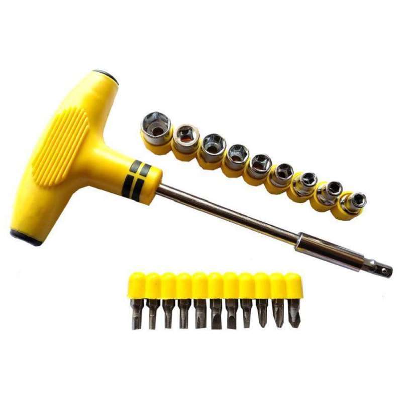 PROMOO!!!!OBENG Kunci T  Set 24 Piece Screwdriver Alat Tukang