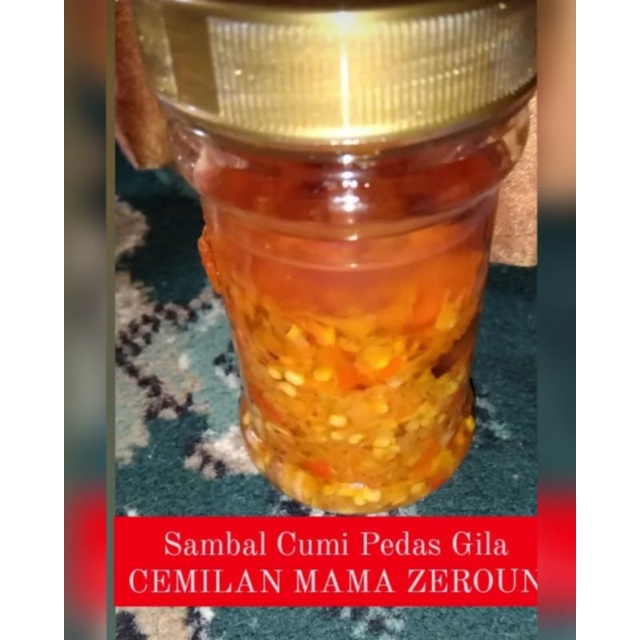 

sambal Cumi Pedas Gila mama zeroun