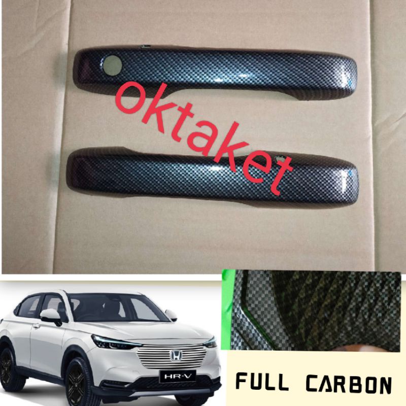 cover handle depan Honda HRV 2022 2023  full carbon